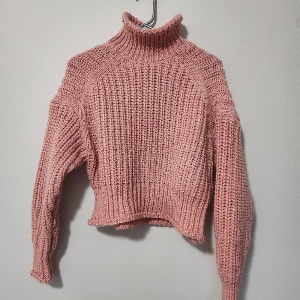 womens chunky knit sweater